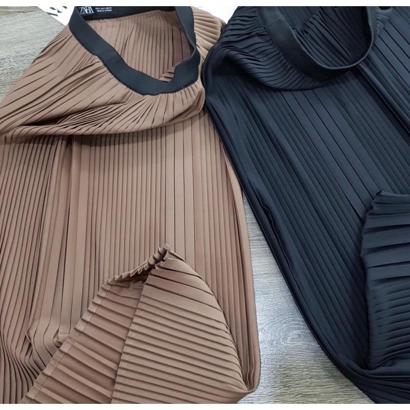 CHÂN VÁY MIDI DẬP Li