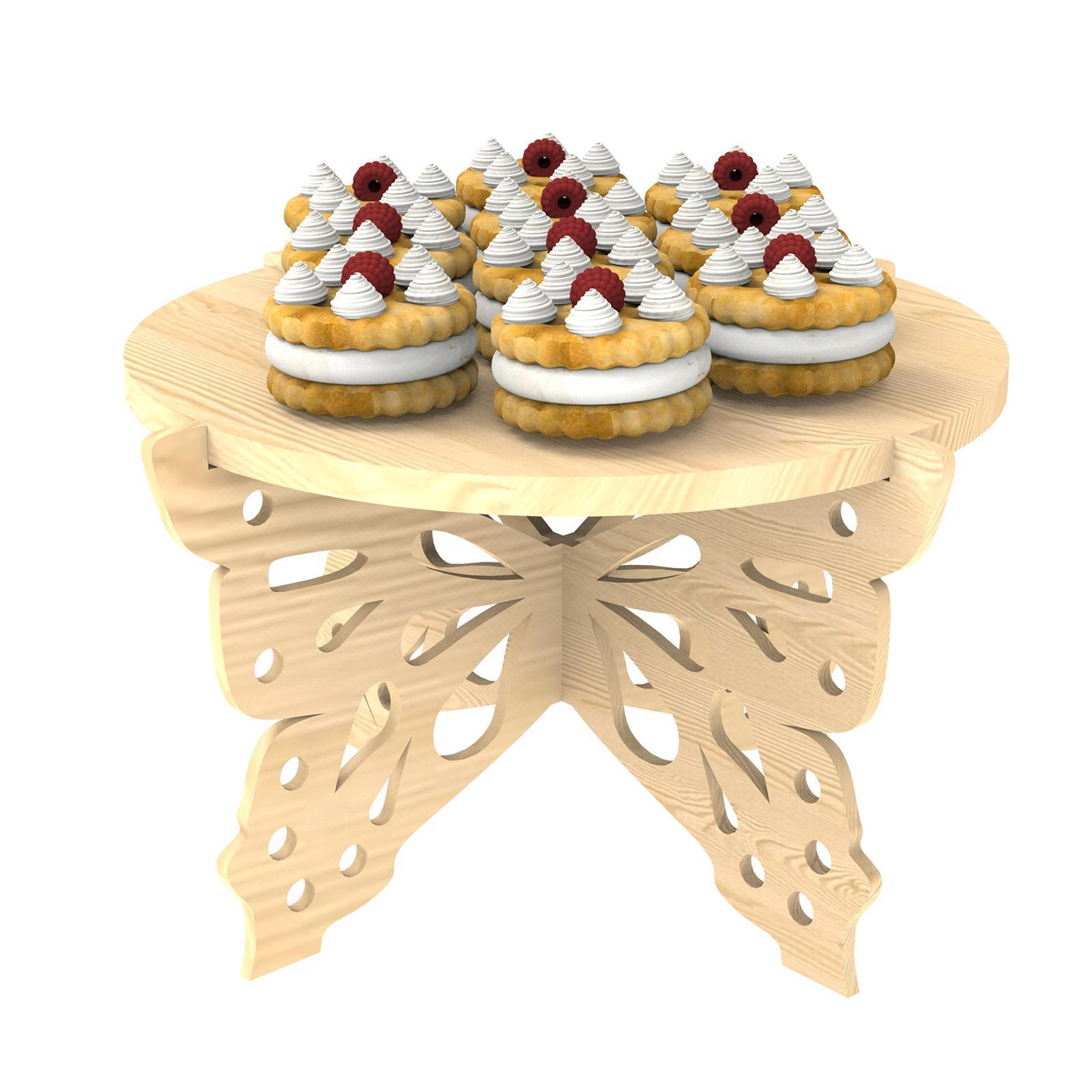 Cake Stand Stable Farmhouse Cake Plate Display Dessert Cupcakes Dessert Stand for Anniversary