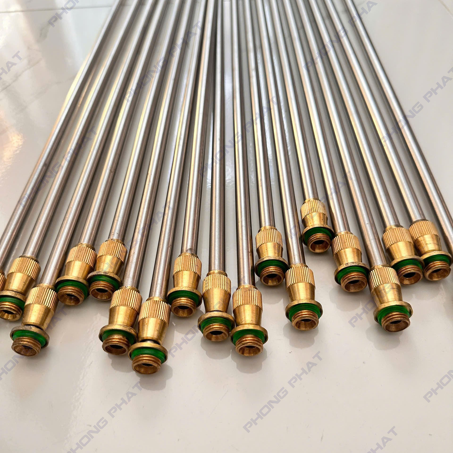 Cần Rút Inox Bình Xịt Điện Ren Đồng 13mm (14mm) 50cm Rút Dài 100cm