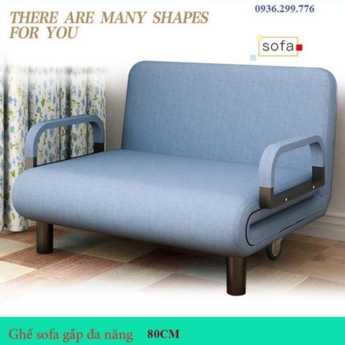 Sofa giường gấp gọn 80cm , Ghế sofa giường đa năng 80cm