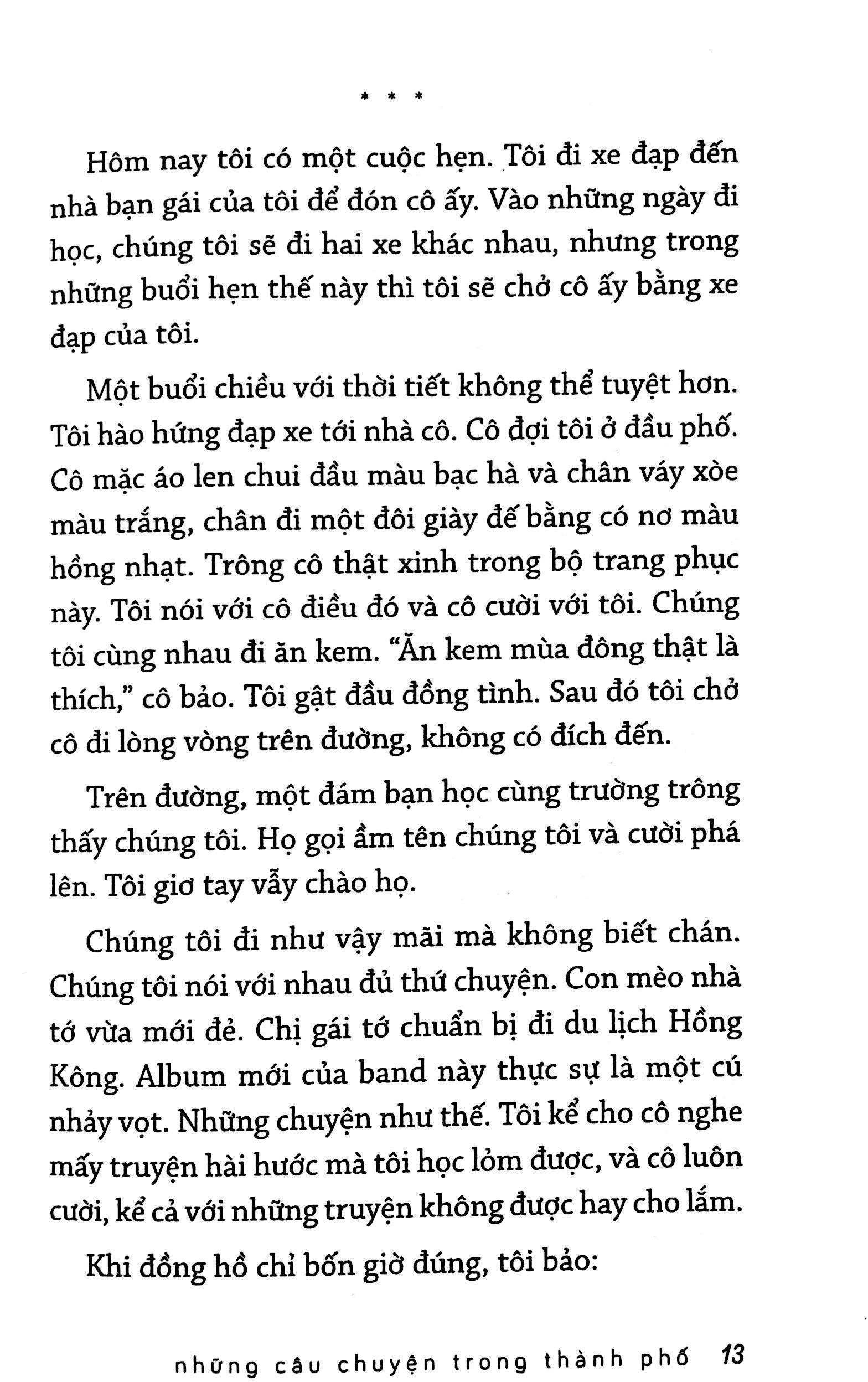 Sách Những Câu Chuyện Trong Thành Phố