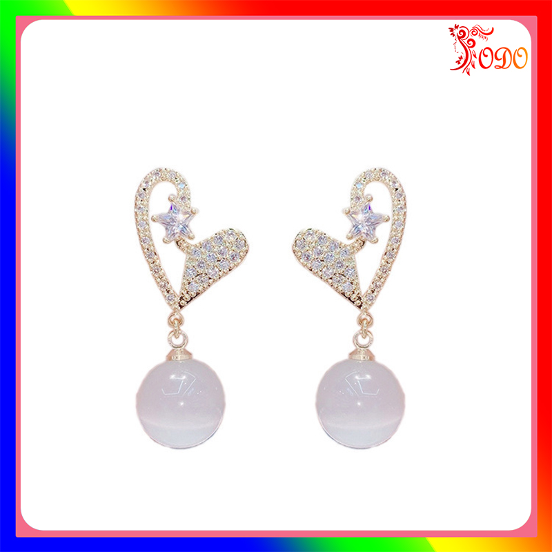 Bông tai nữ đáng yêu kiểu dáng sành điệu phong cách đơn giản thích hợp đi học BSTKL - [Thời Trang ToDo]