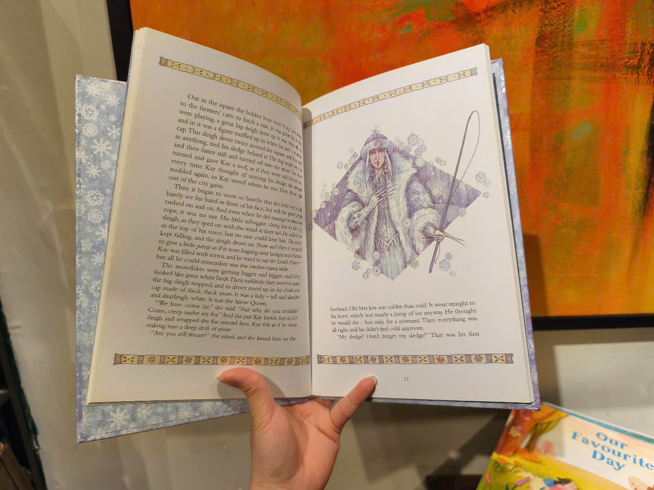 Sách - The Snow Queen: A story in seven parts by Hans Christian Andersen - Sách tiếng anh, thiếu nhi, bìa cứng