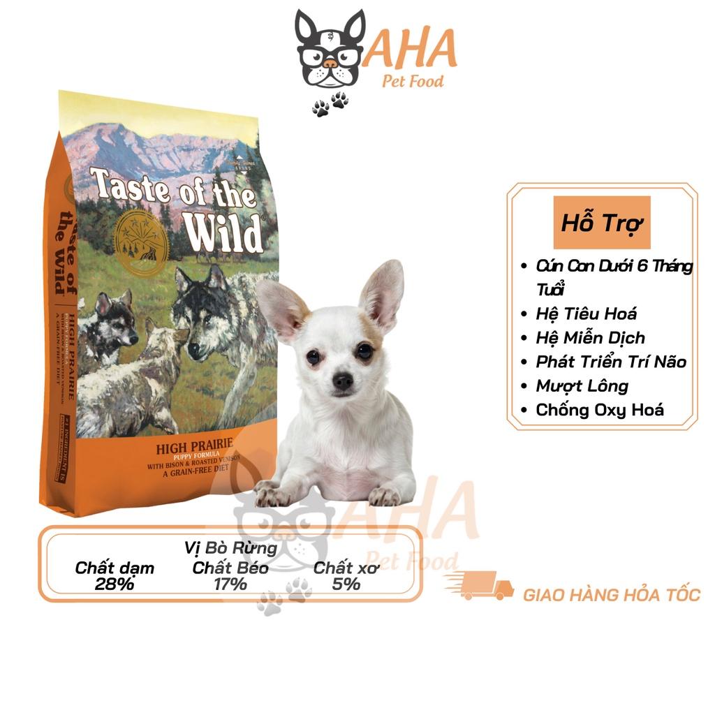 Thức Ăn Cho Chó Chihuahua Taste Of The Wild Bao 500g - Appalachian Valley Thịt Nai &amp; Đậu Garbanzo