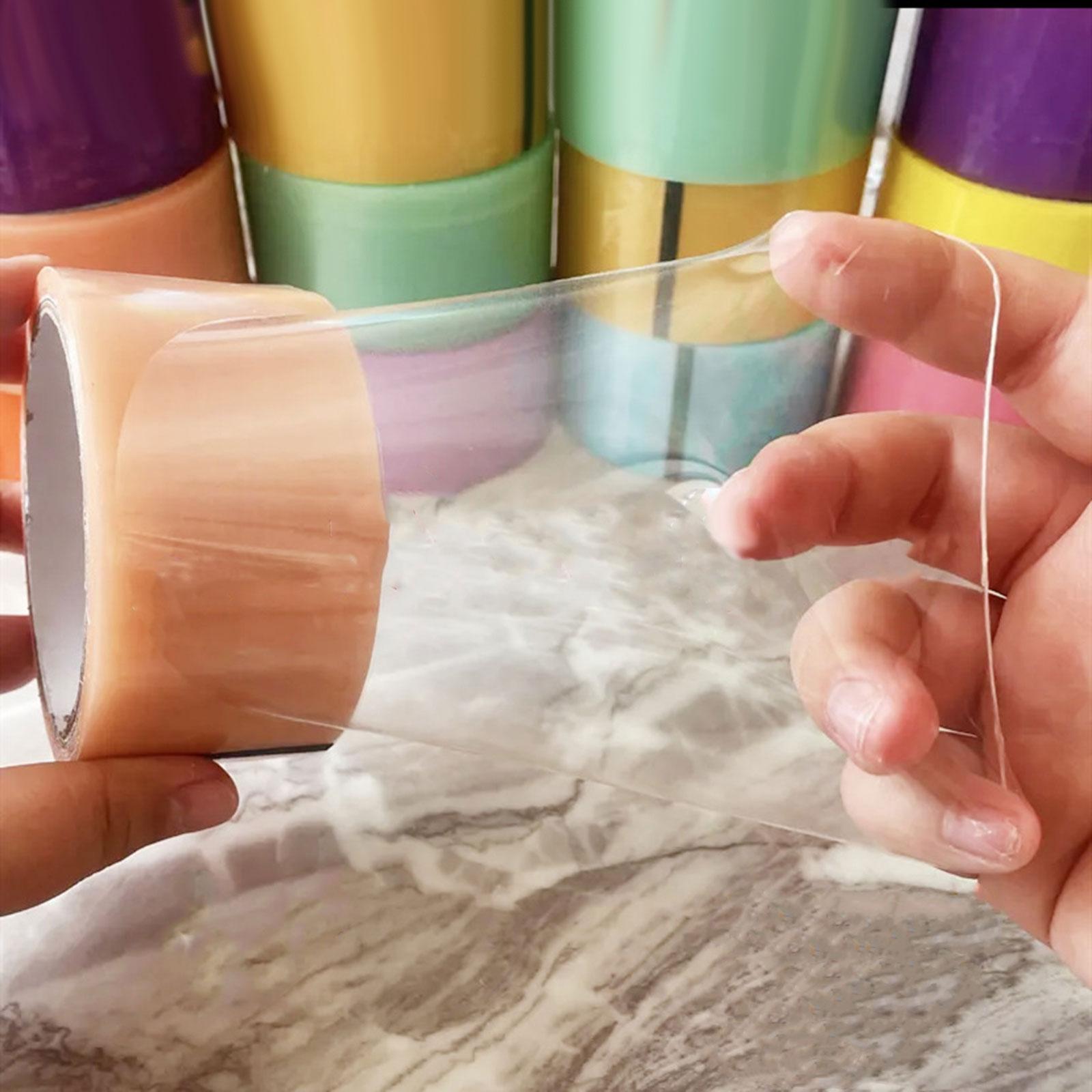3x Creative Sticky Ball Rolling Tape Decorative DIY Game for Kids