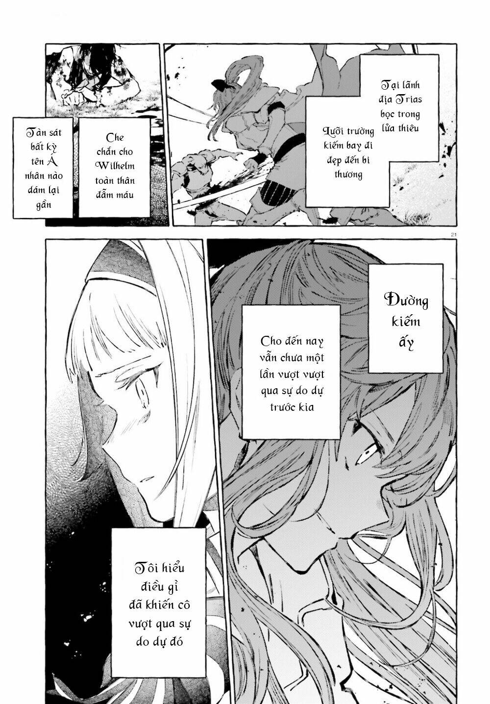 re:zero ngoại truyện: khúc tình ca của quỷ kiếm chapter 25 22