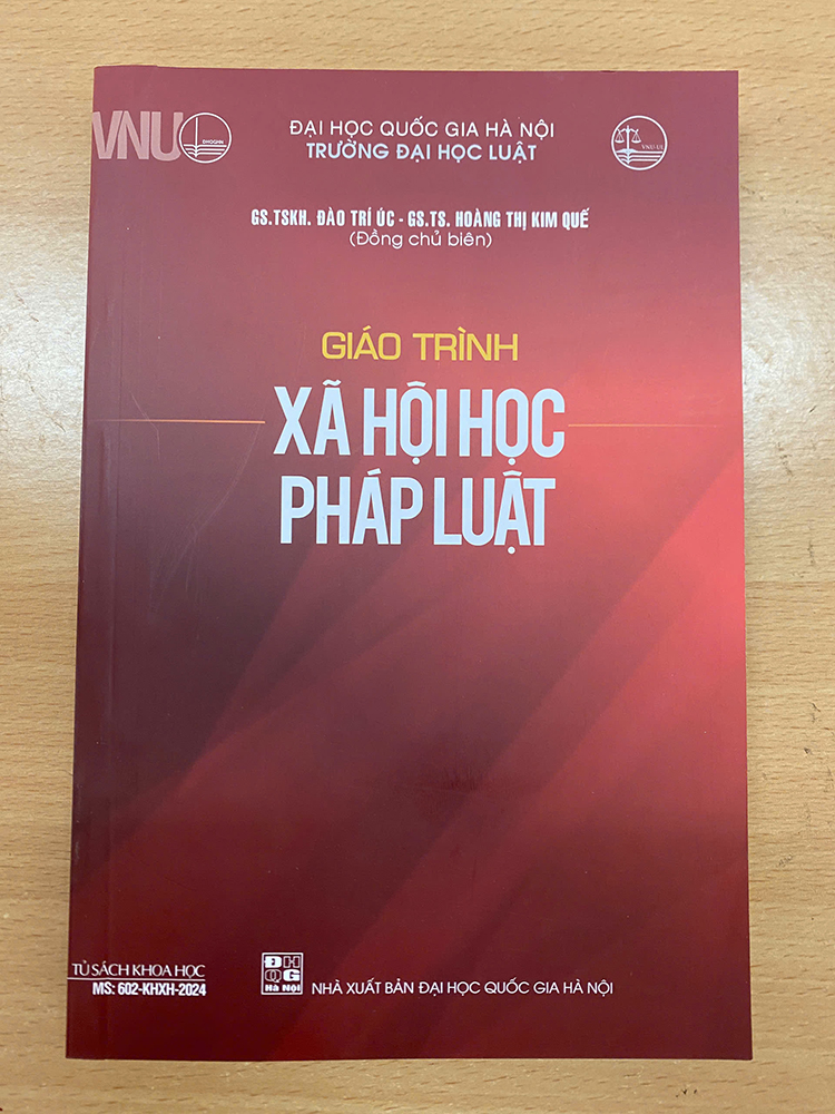 Giáo trình Xã hội học pháp luật