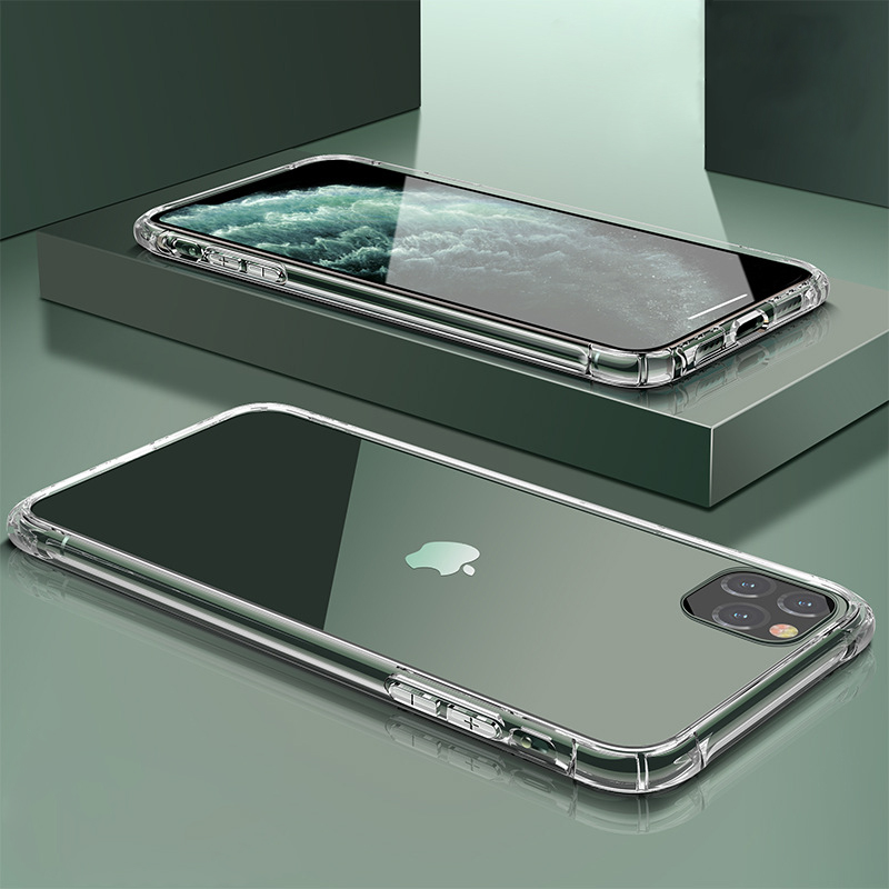 Ốp Hybrid TPU + Kính Cường Lực Leeu Design dành cho iPhone 11 / 11 Pro / 11 Pro Max _ Hàng Nhập Khẩu