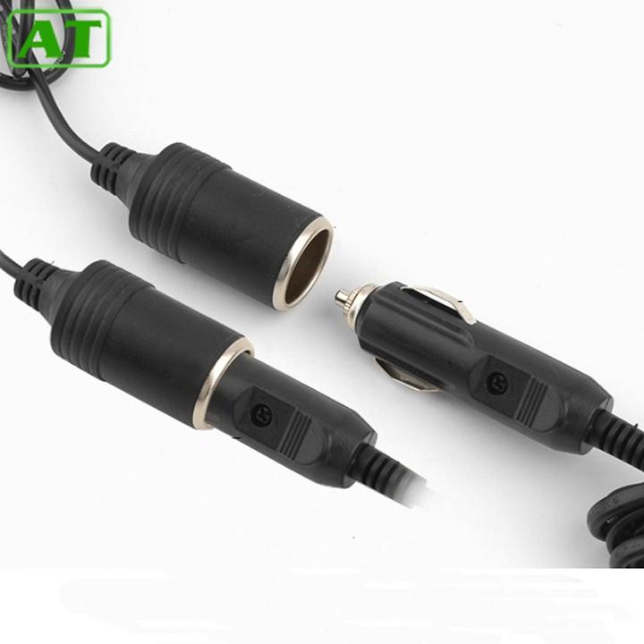 Bộ Chuyển Đổi Nguồn Điện 220V Sang Đầu Cắm Ô TÔ 12V/60W/5A