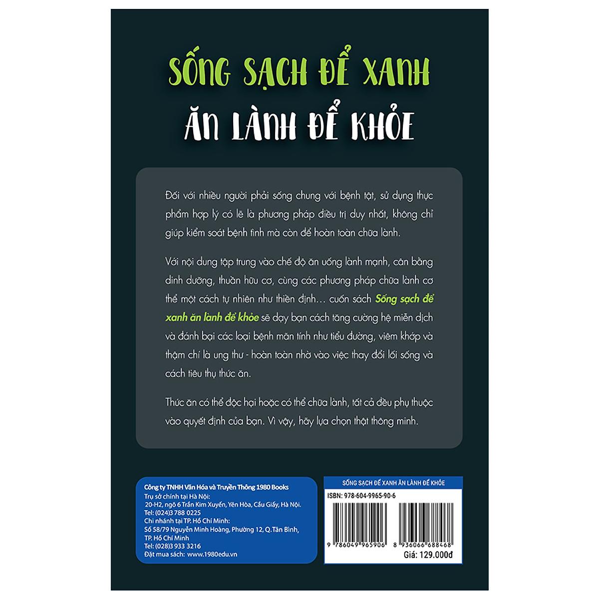 Sống Sạch Để Xanh Ăn Lành Để Khỏe - Bản Quyền