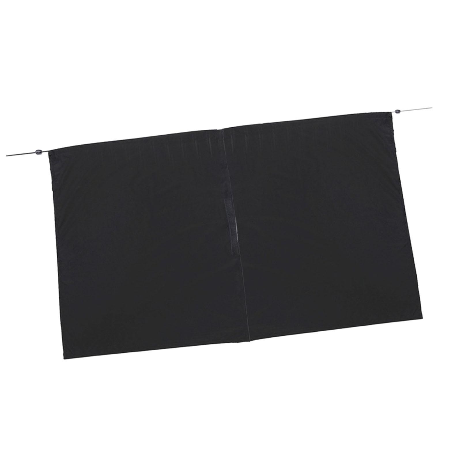 Car Divider Curtain Portable Polyester Lightweight Cover Passenger Protection Shade Sleeping Curtain for Camping SUV Trucks