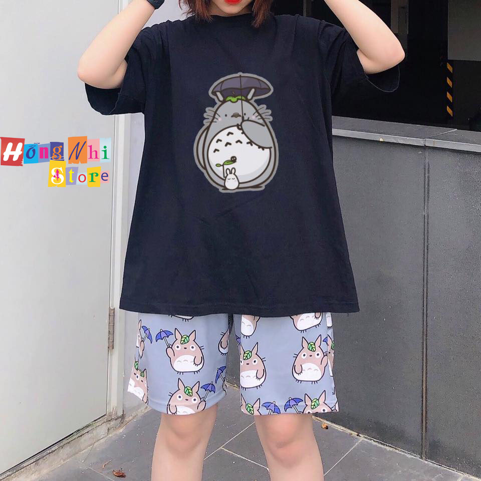 Quần Short Cartoon Unisex Hình Thỏ - Quần Đùi Hoạt Hình Siêu Cute - MM