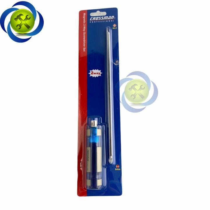 Vít hai đầu Crossman 45-400 dẹp + bake