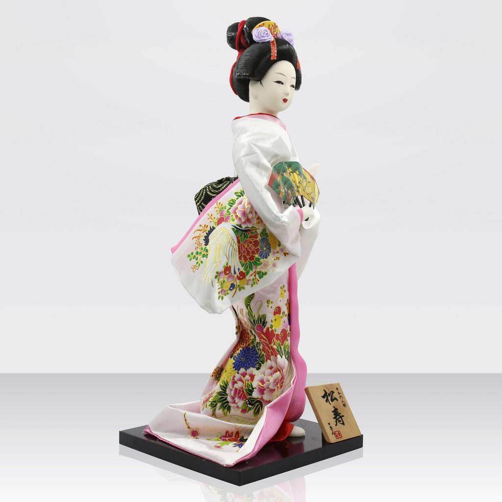Búp bê Geisha cao 30cm mặc trang phục truyền thống Nhật Bản - mẫu Y03 (ảnh thật)