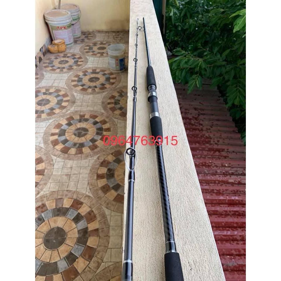 1 Cần lure bạo lực WRING DRAGON NHẤC TĨNH 3KG có cả cần máy đứng và cần máy ngang size 1m8 đến 3m