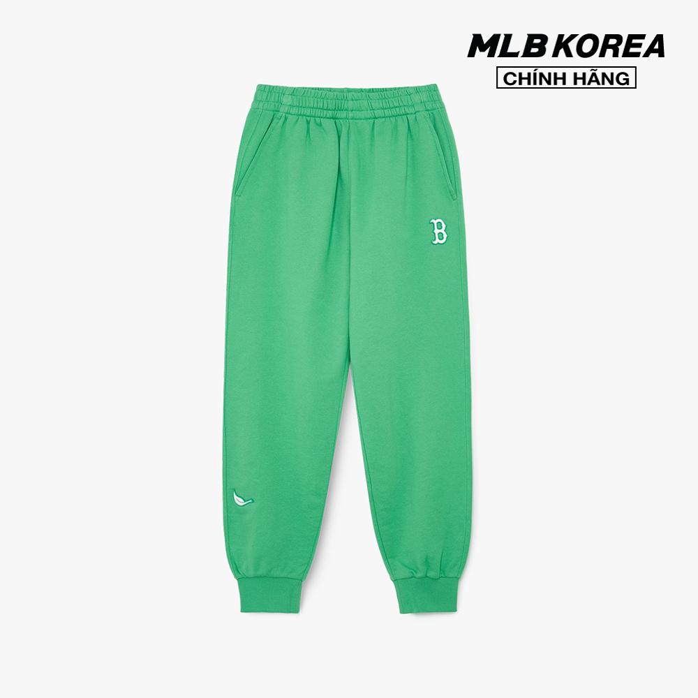 MLB - Quần jogger unisex lưng thun Medium Logo Organic 3APTD0131