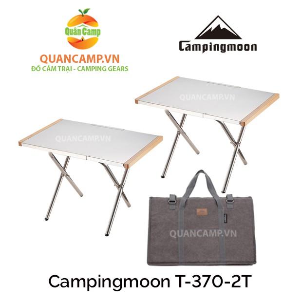 Bộ bàn dã ngoại gấp gọn Campingmoon T-370-2T (Bộ 2 chiếc)