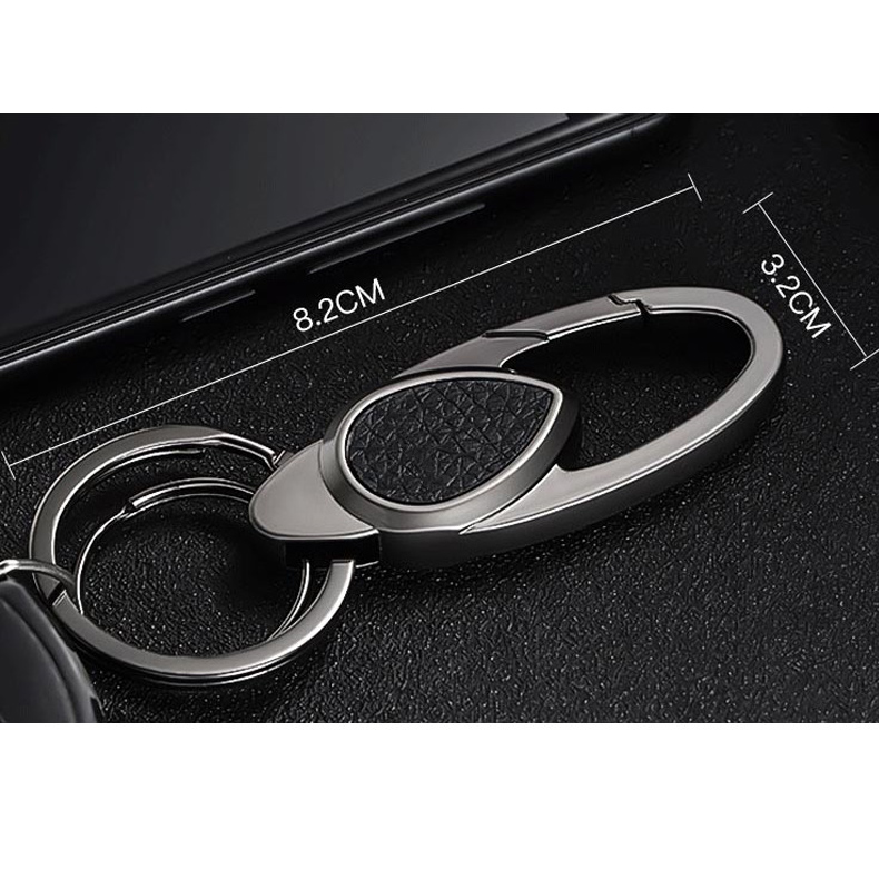 Móc Treo Chìa Khóa Oto Xe Máy ZB-133 Có Móc Đỉa Quần Nhỏ Gọn Đẹp Độc Lạ