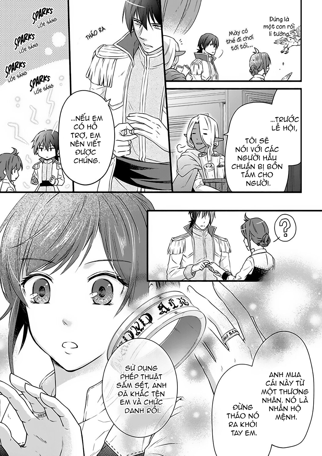 công chúa bị nguyền rủa được giam giữ bởi kỵ sĩ tàn bạo - khắc lên dấu ấn của tình yêu vĩnh cửu chapter 4 14