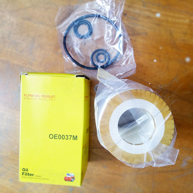 Lõi lọc nhớt Mercedes-Benz GL450 4.7L và GL500 5.5L 2006-2012 mã OE0037