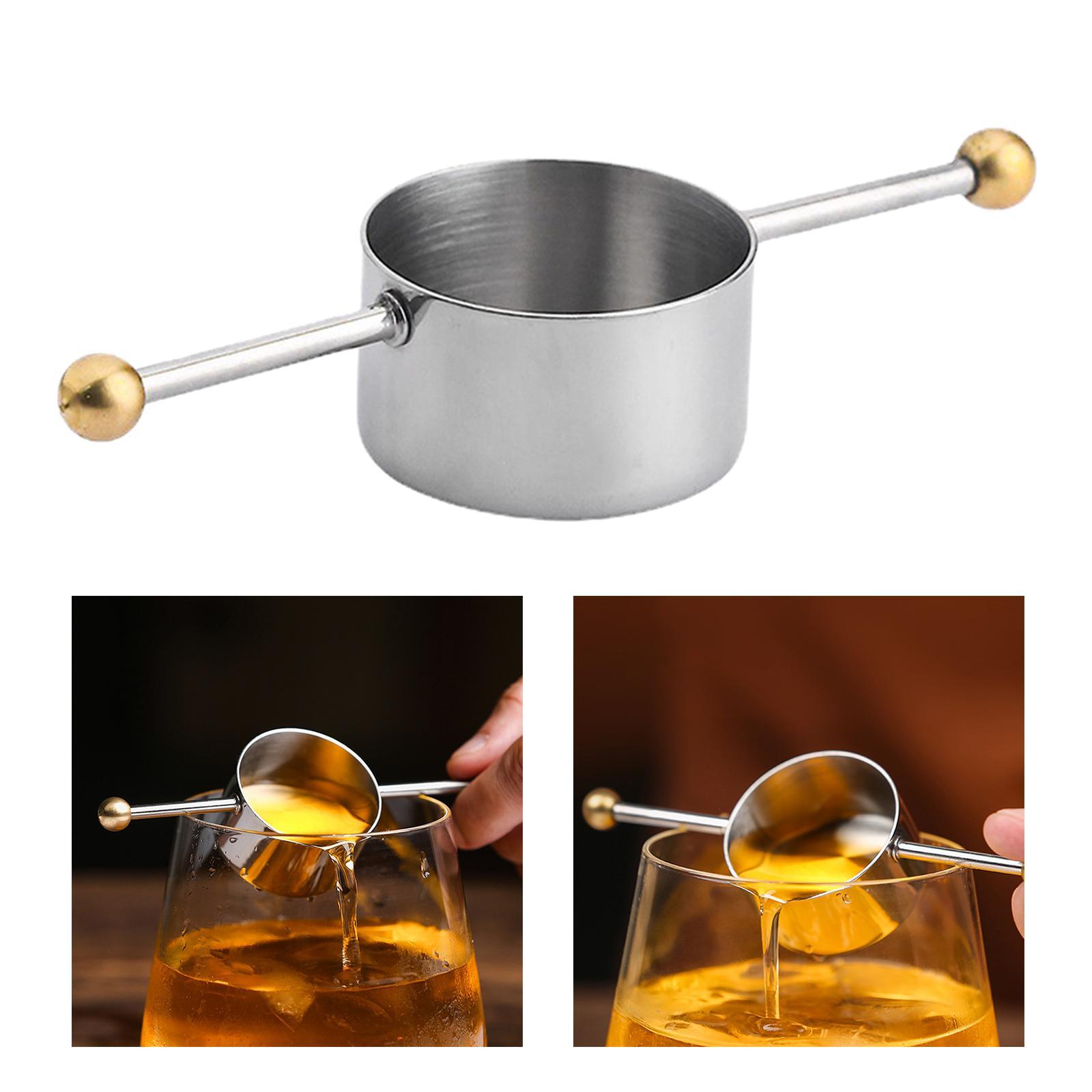 Bar Jigger for Bartending Bartender Tools Double Bead Measuring Cup for Club