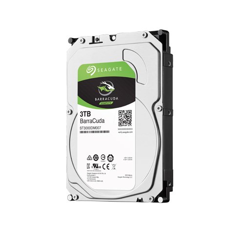 Ổ Cứng HDD Seagate BarraCuda 3TB/64MB/3.5 - ST3000DM007 - Hàng chính hãng