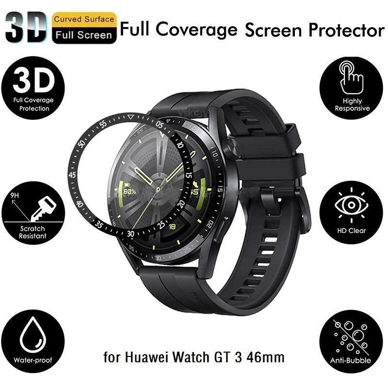 Mặt Kính Cường Lực Bảo Vệ Màn Hình Đồng Hồ Huawei Watch GT 2 GT3 42mm 46mm