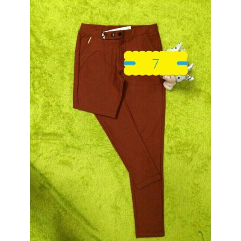 Quần dài cotton lưng thun