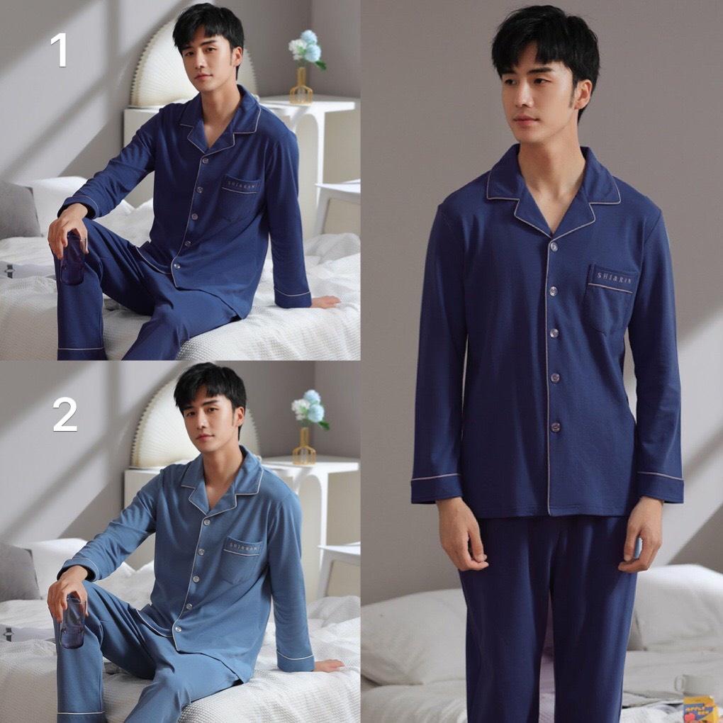 Bộ PIJAMA CAO CẤP chất liệu cotton SIÊU MỀM MỊN, Full size L-3XL, trơn màu phù hợp mọi lứa tuổi