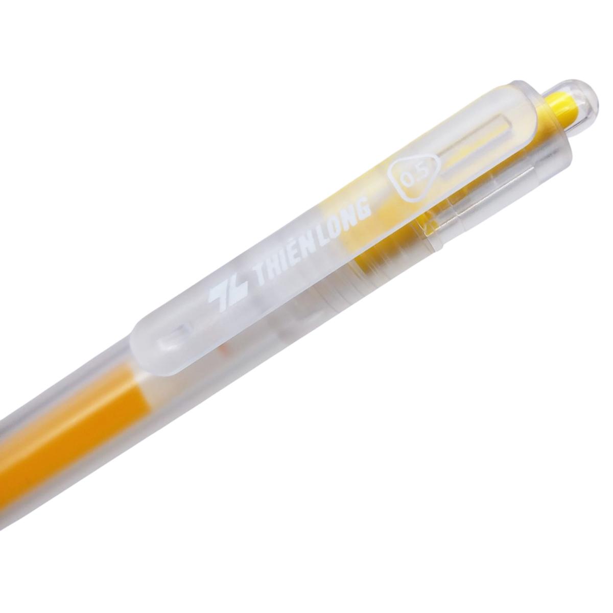Bút Gel Colochi 0.5 mm - Thiên Long GEL-050 - Mực Vàng