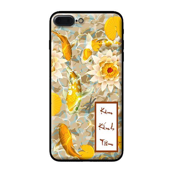 Ốp in cho iPhone 7 Plus Cá Koi Kim - Hàng chính hãng