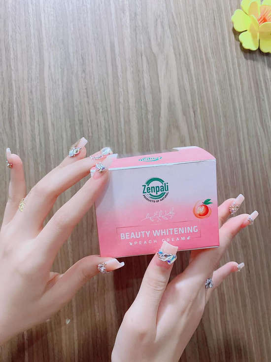 Đào Hồng Phấn Zenpali Dưỡng Da, Trắng Hồng - Beauty Whitening Peach Cream