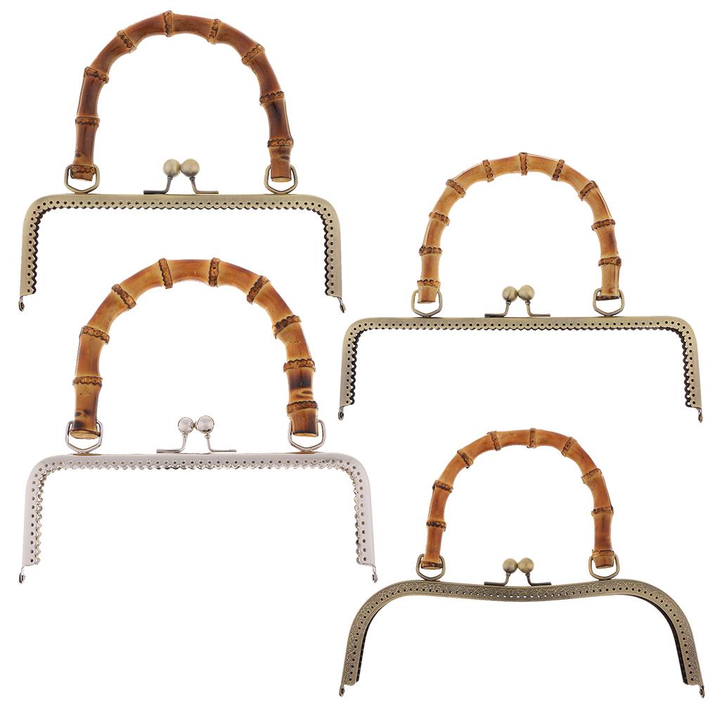 Tre Xử Lý Khung Kim Loại Kiss Khóa Khóa Cho Ví Xách Tay DIY