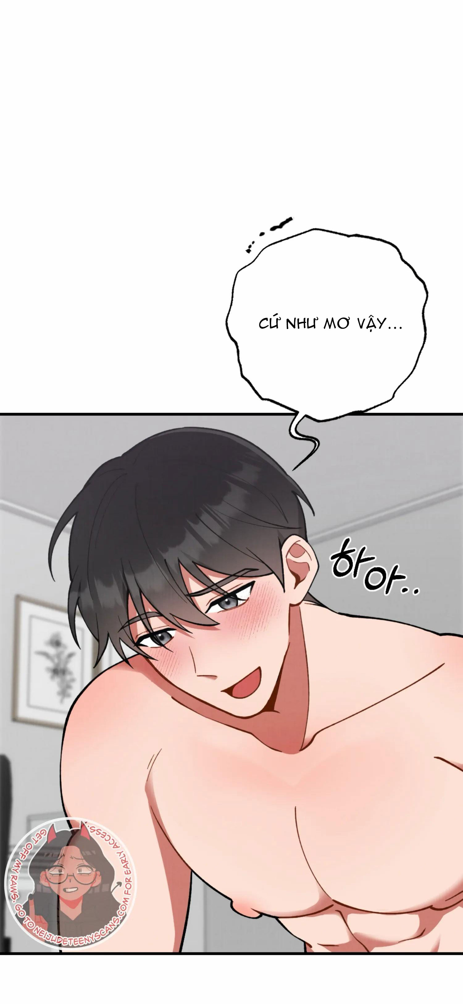 [18+] bạn của em trai không thể to như vậy! chapter 3.1 2