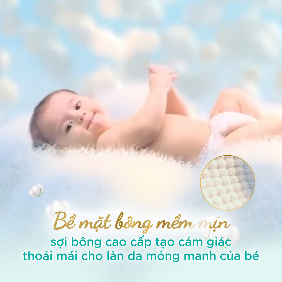 Tã/ Bỉm Dán PAMPERS Nội Địa Nhật Bản, Size M (52 miếng, 6-11kg), Cao Cấp Thượng Hạng