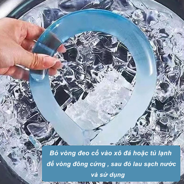 Vòng Đeo Cổ Neck Cooling Ring Làm Mát Giải Nhiệt Sảng Khoái Những Ngày Hè - Home and Garden