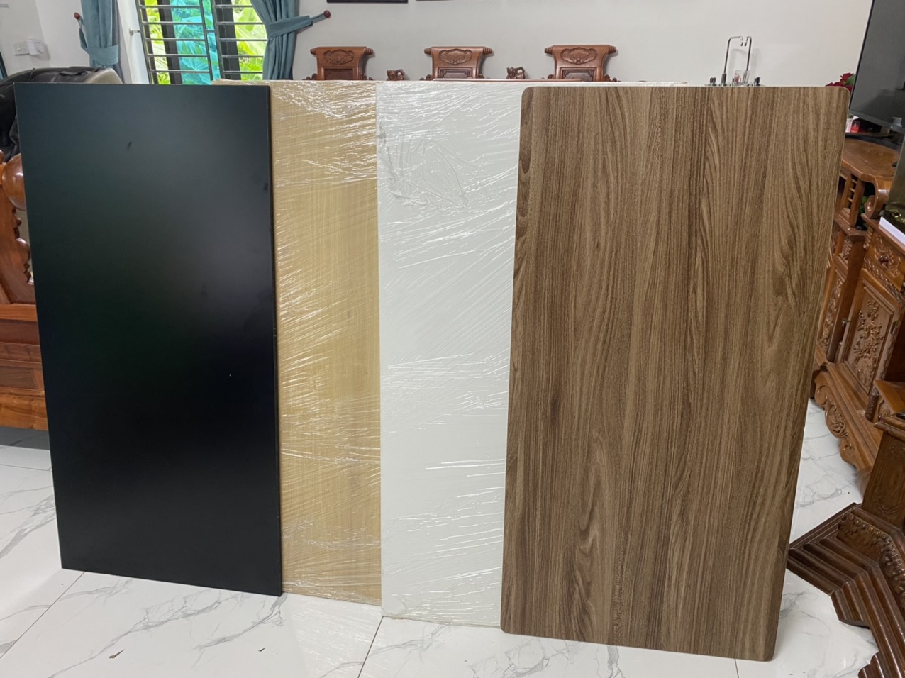 Mặt Bàn Gỗ MDF Kích Thước  60 cm x 120cm