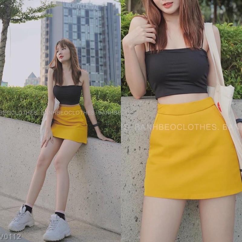 Chân váy a có quần trong