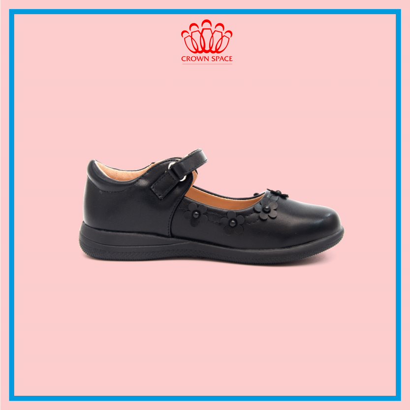 Giày Búp Bê Bé Gái Đi Học Đi Chơi Crown Space UK School Shoes CRUK3051 Nhẹ Êm Thoáng