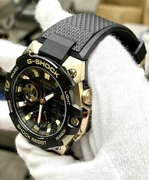 Đồng Hồ Nam Dây Nhựa Casio G-Shock GST-B400GB-1A9DR Bluetooth | Năng Lượng Mặt Trời | Lõi Carbon | GST-B400GB-1A9