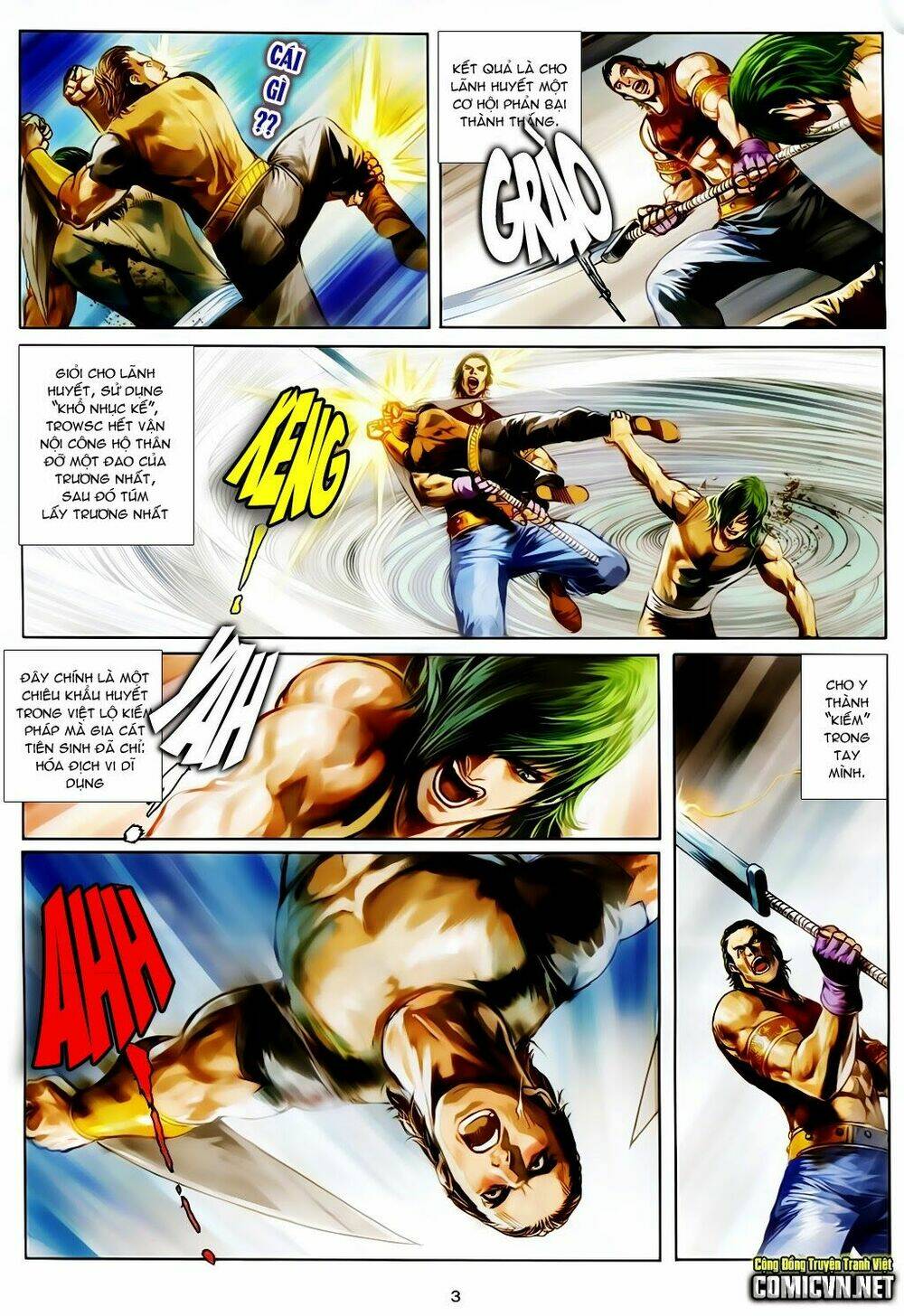 tân tác tứ đại danh bổ chapter 6 3