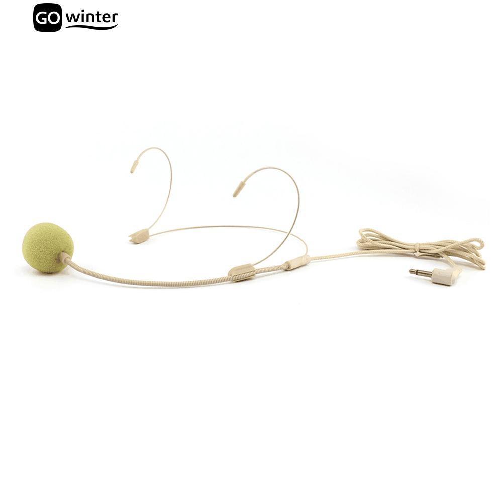 Micro móc tai đầu kép jack 3.5mm có dây nối