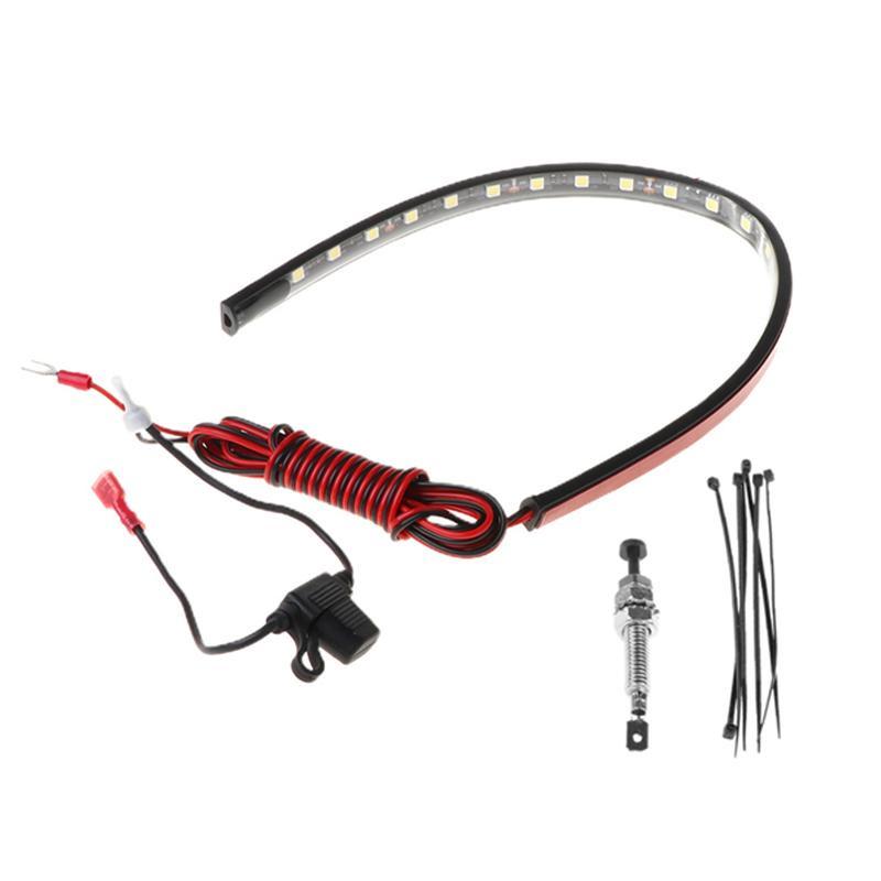 Bộ đèn LED trắng dưới mui xe có chức năng tự động bật / tắt, thích hợp cho công tắc đèn LED tự động với thanh đèn LED
