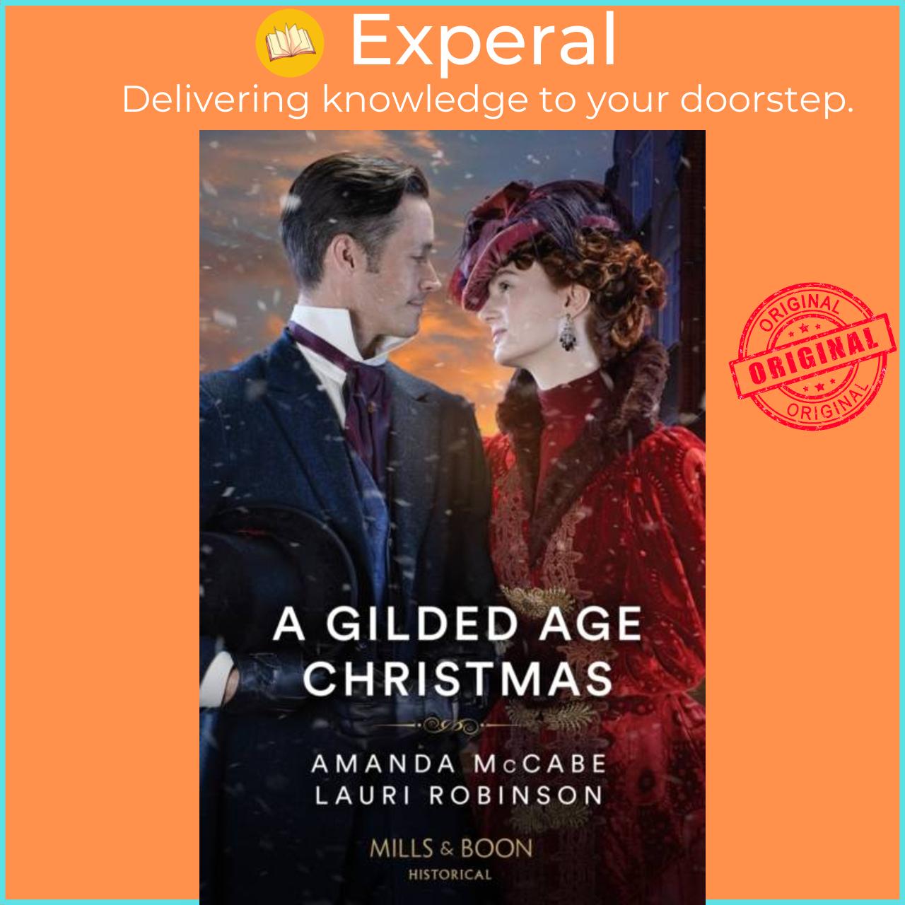 Sách - A Gilded Age Christmas - A Convenient Winter Wedding / the Railroad Bar by Lauri Robinson (UK edition, paperback)