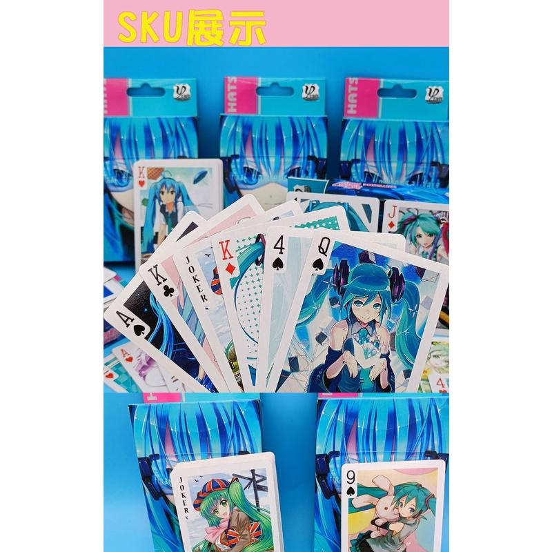 Bài tây anime Hatsune Miku, tú lơ khơ, manga - 54 lá