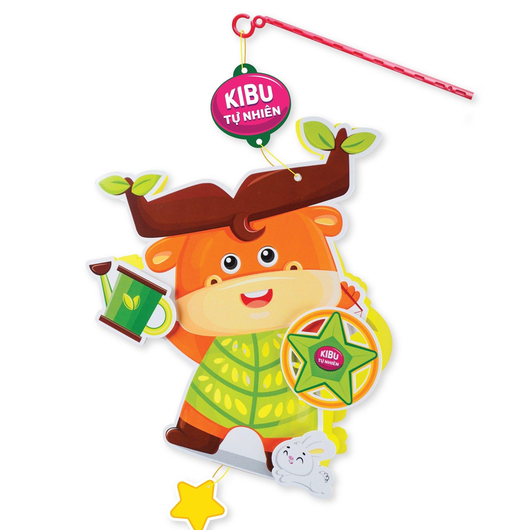 Lồng Đèn Sáng Tạo - Kibu Thông Minh - Tự Nhiên - Happy Kibu KB00624-001