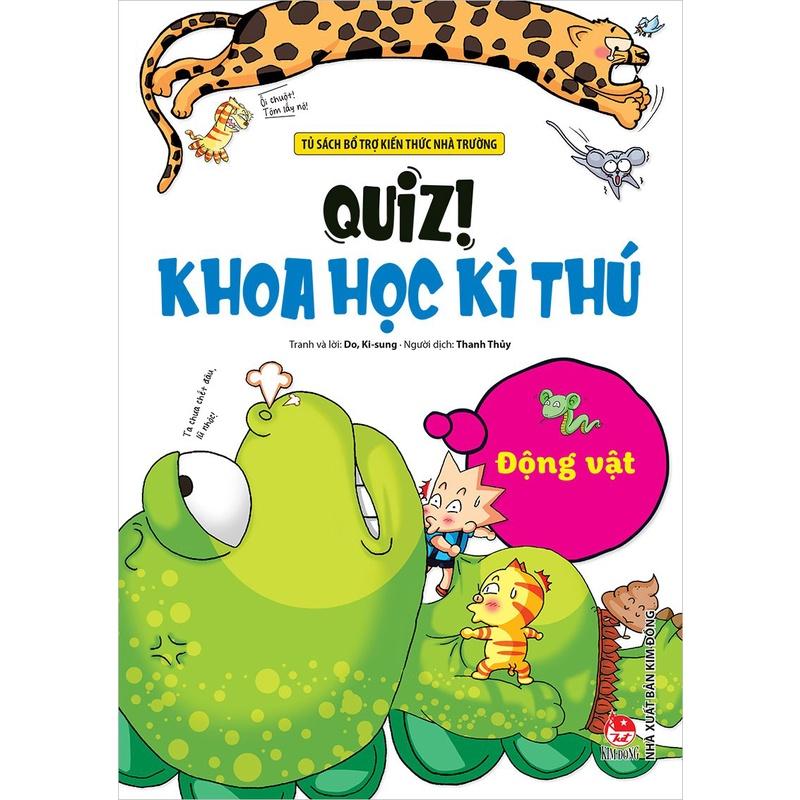 Sách - Quiz! Khoa học kì thú - Động vật