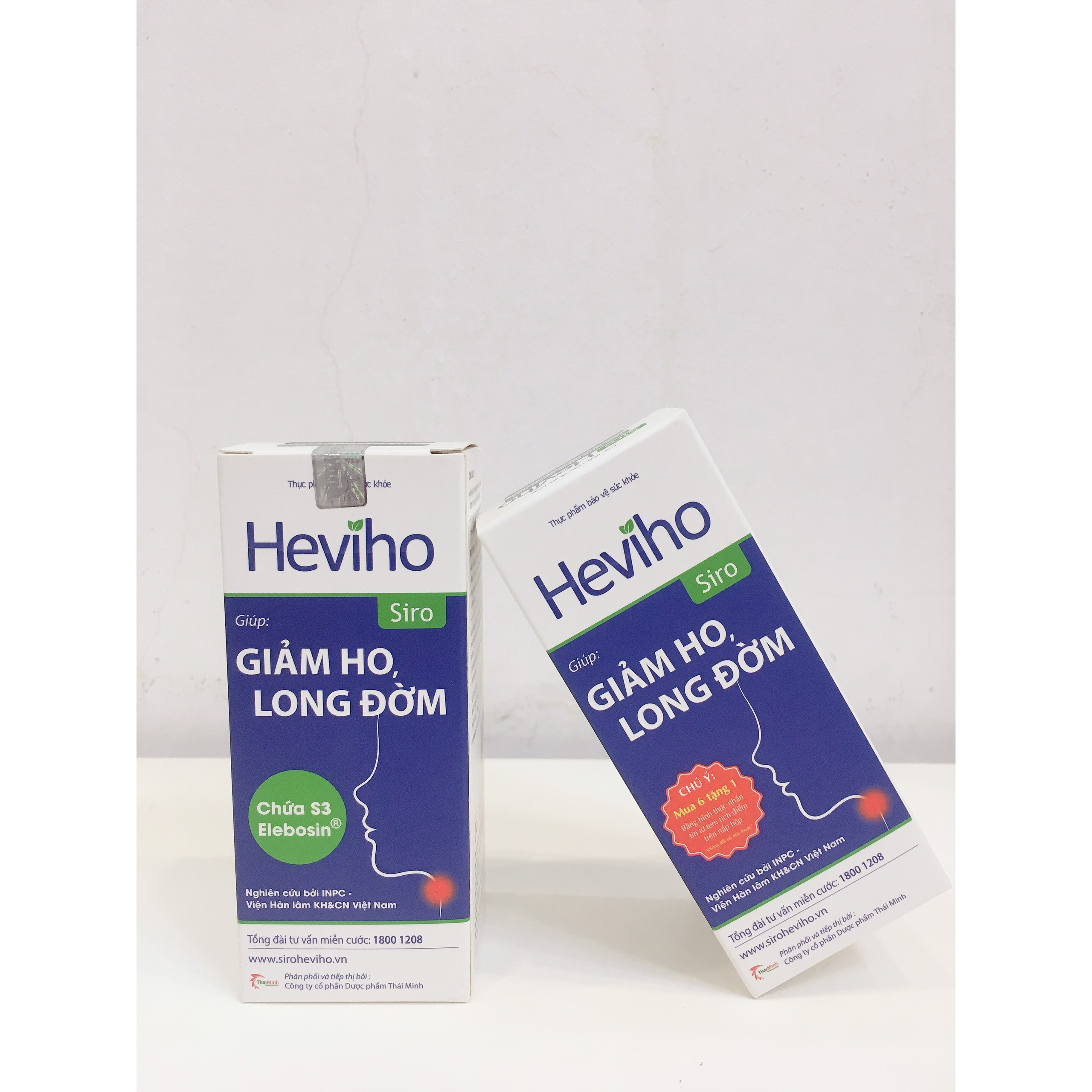 Hình ảnh Com bo 2 hộp Siro Heviho