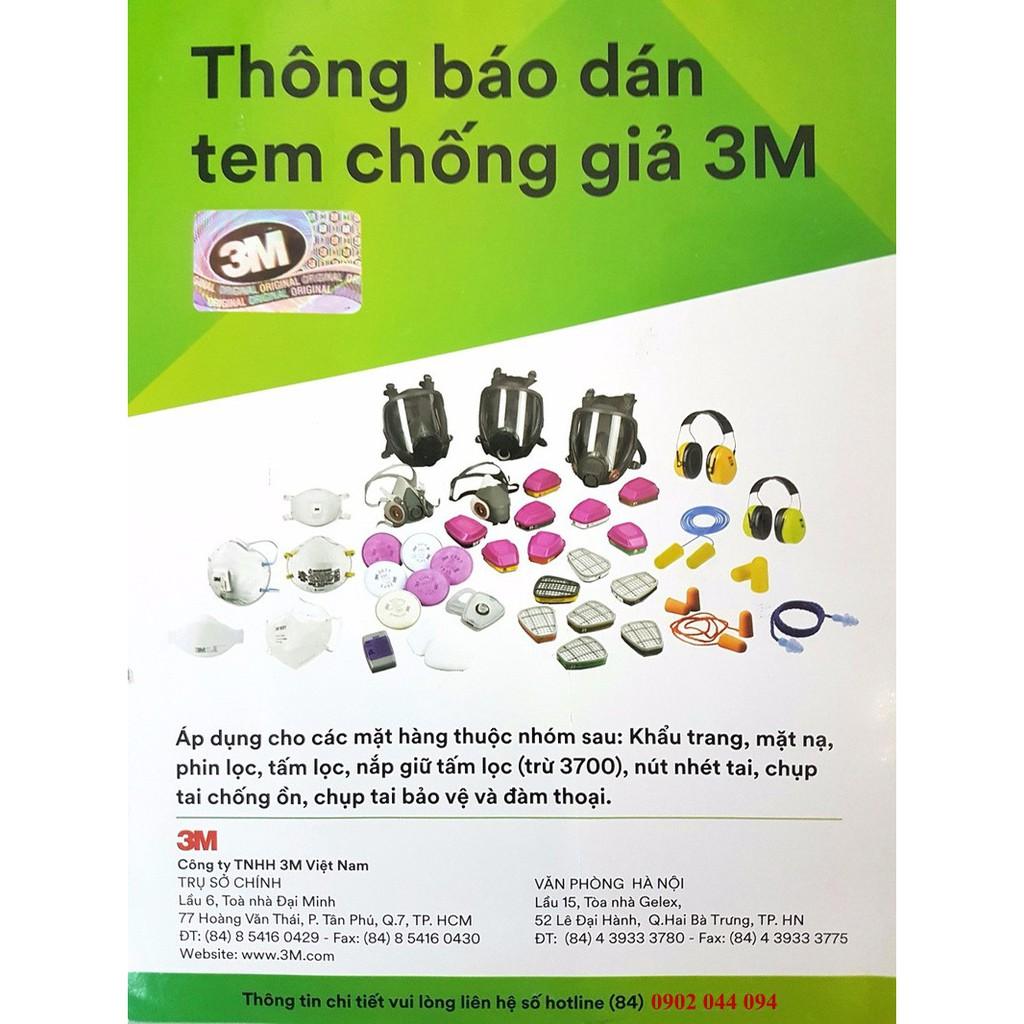 Bộ mặt nạ phòng độc 3M 7502 7 món - Mặt nạ chống độc - chống bụi - Mặt nạ phun sơn chống hóa chất