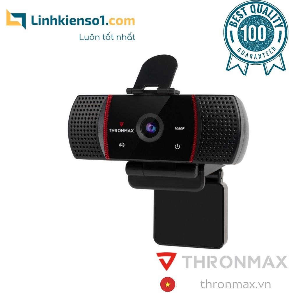 Webcam Thronmax X1 Pro Stream Go 1080P micro đa hướng kép, ống kính lấy nét tự động - Hàng chính hãng